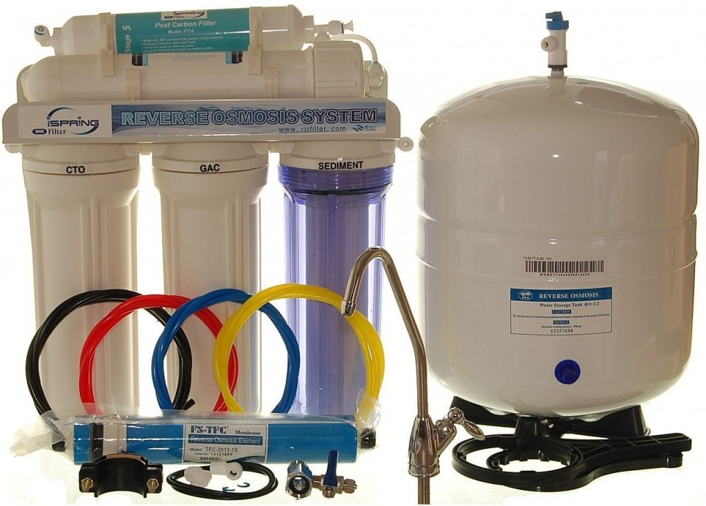 reverse osmosis water filter system to filter fluoride